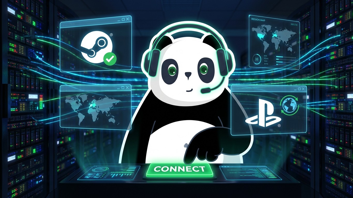 Global Gaming Guide: Managing Your Store Regions Safely with PandaVPN