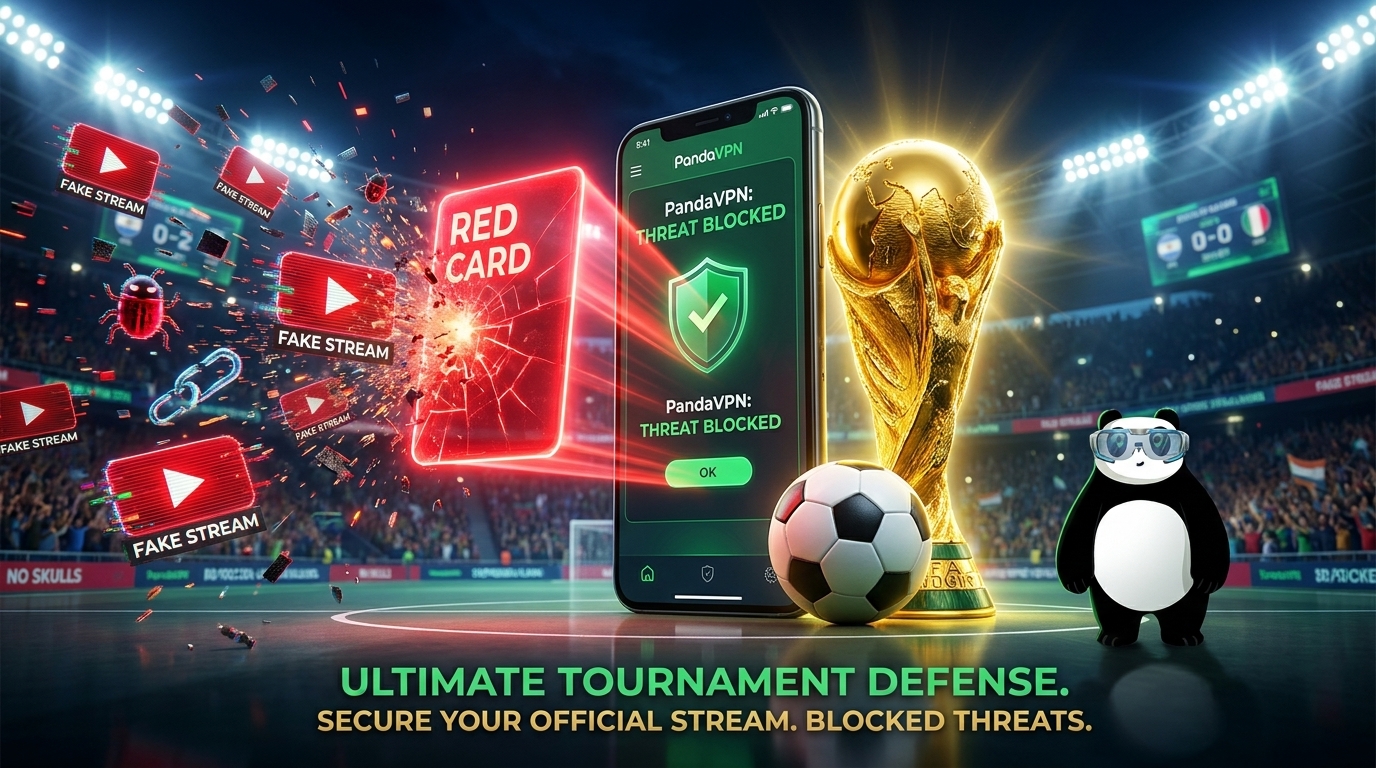 Red Card for Hackers: Secure Your 2026 World Cup Streaming with PandaVPN